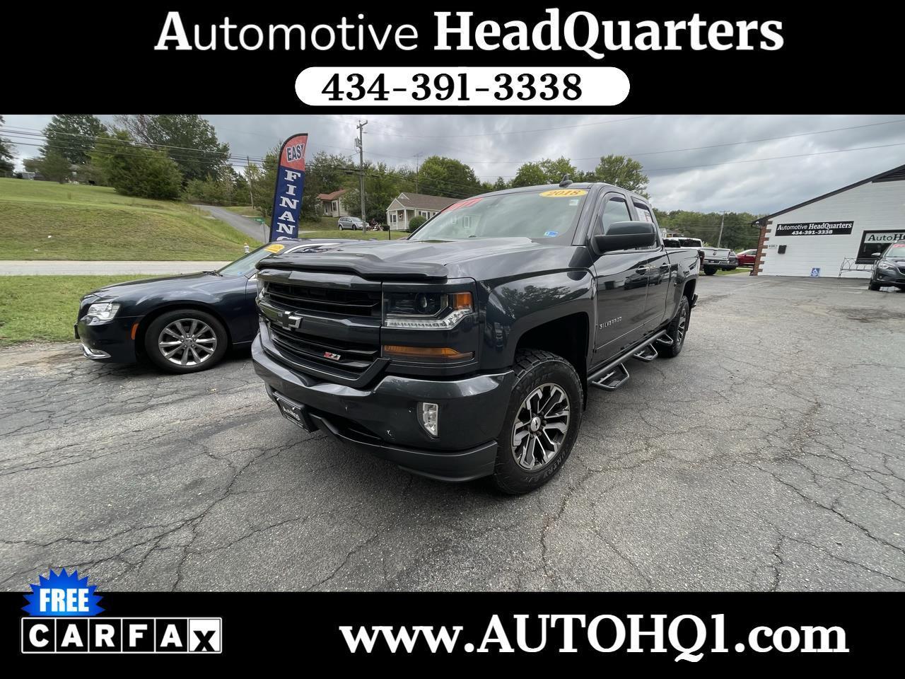 2018 Chevrolet Silverado 1500 LT Double Cab 4WD
