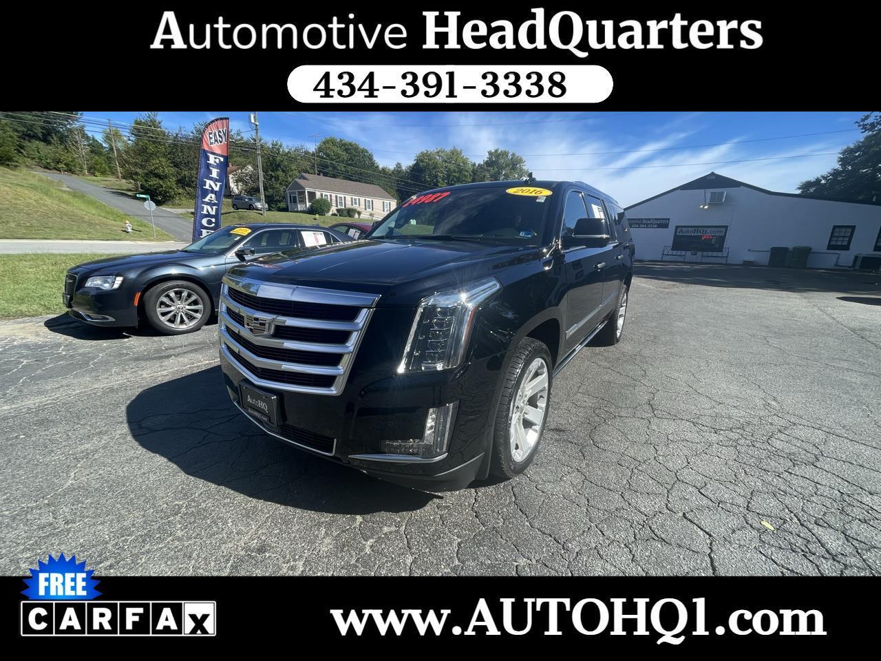 2016 Cadillac Escalade ESV Premium 4WD