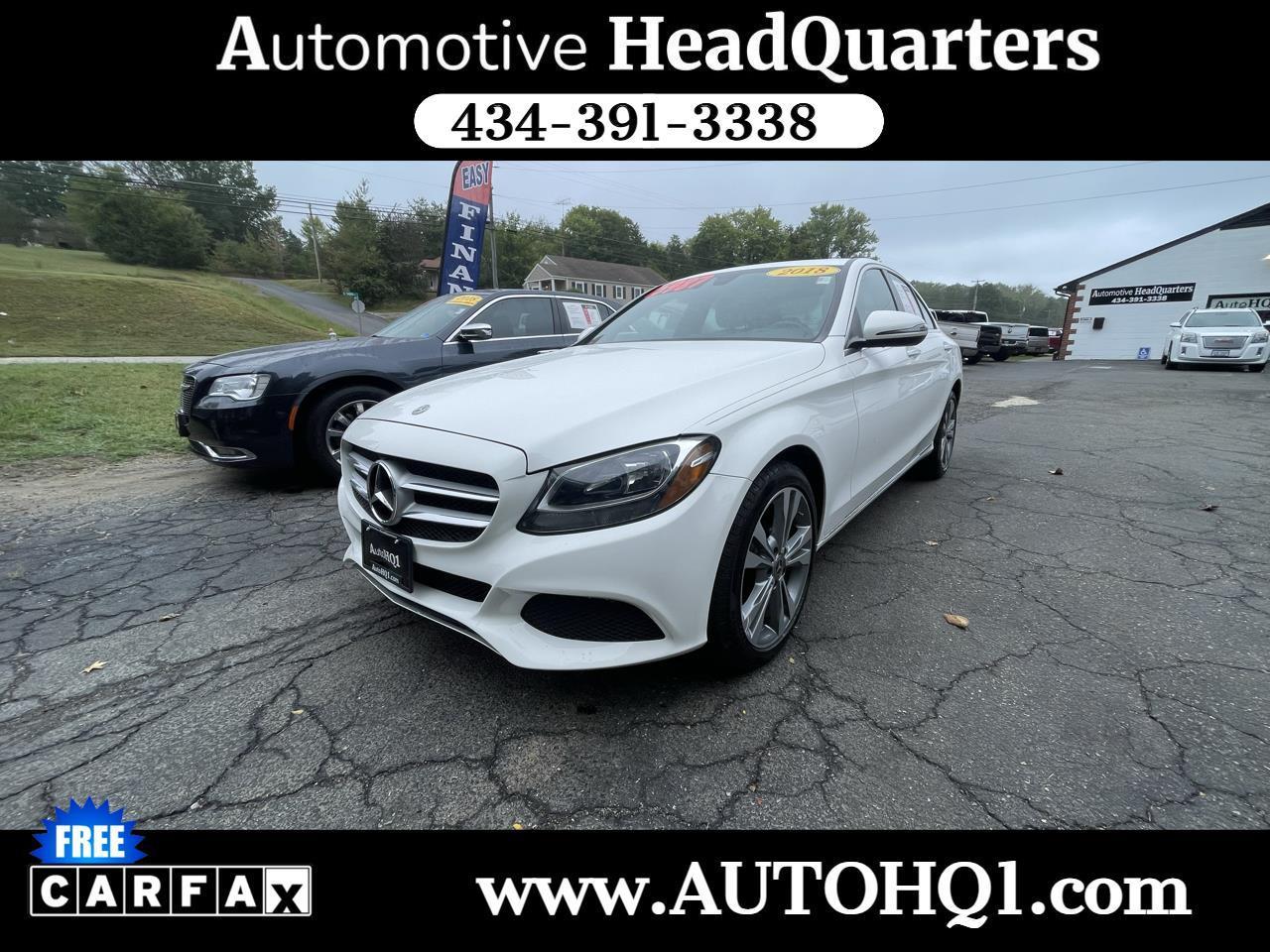 2018 Mercedes-Benz C-Class C300 4MATIC Sedan