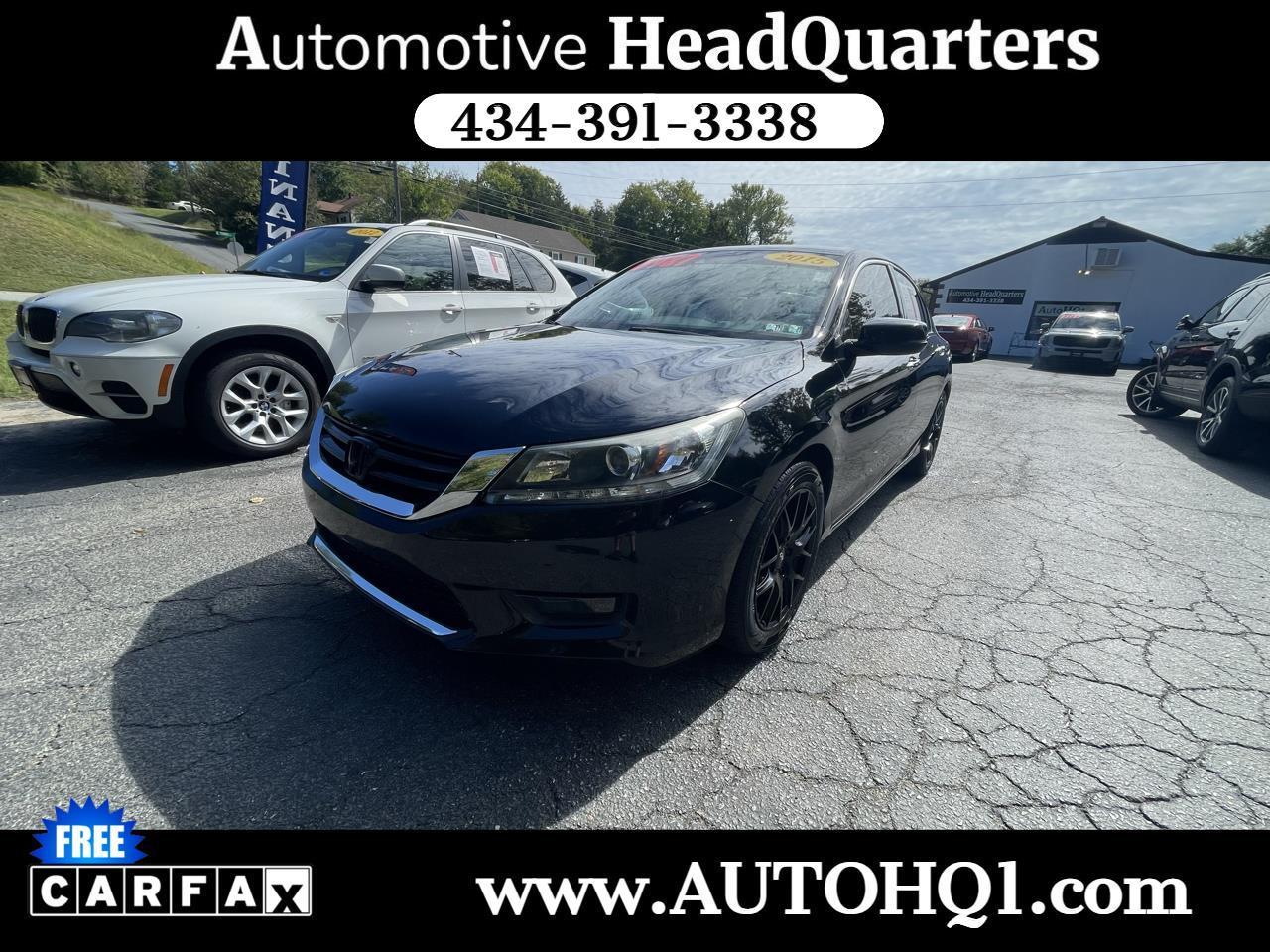 2015 Honda Accord EX-L V6 Sedan AT