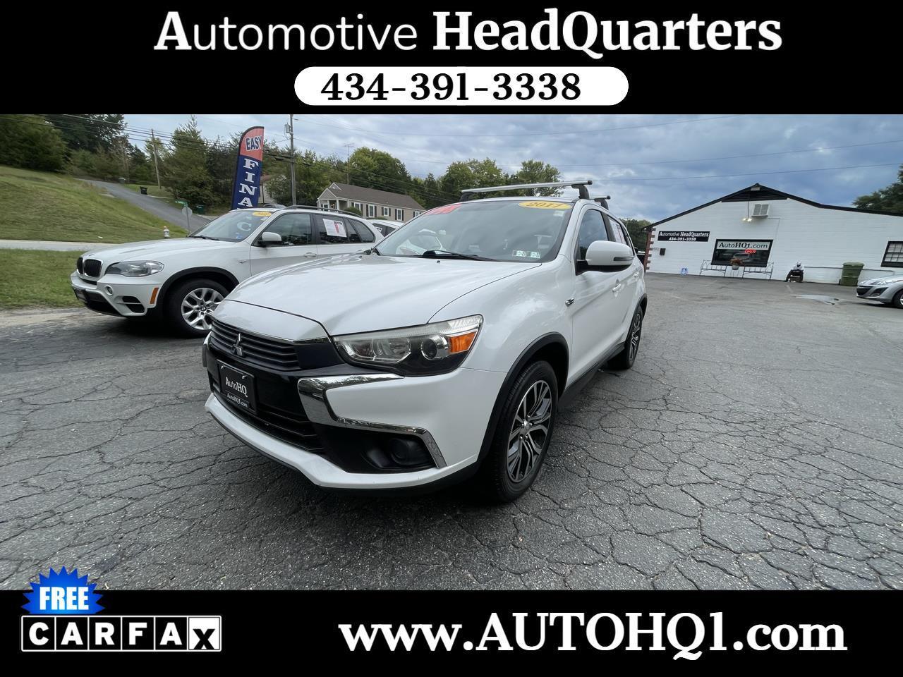 2017 Mitsubishi Outlander Sport 2.0 ES 4WD CVT