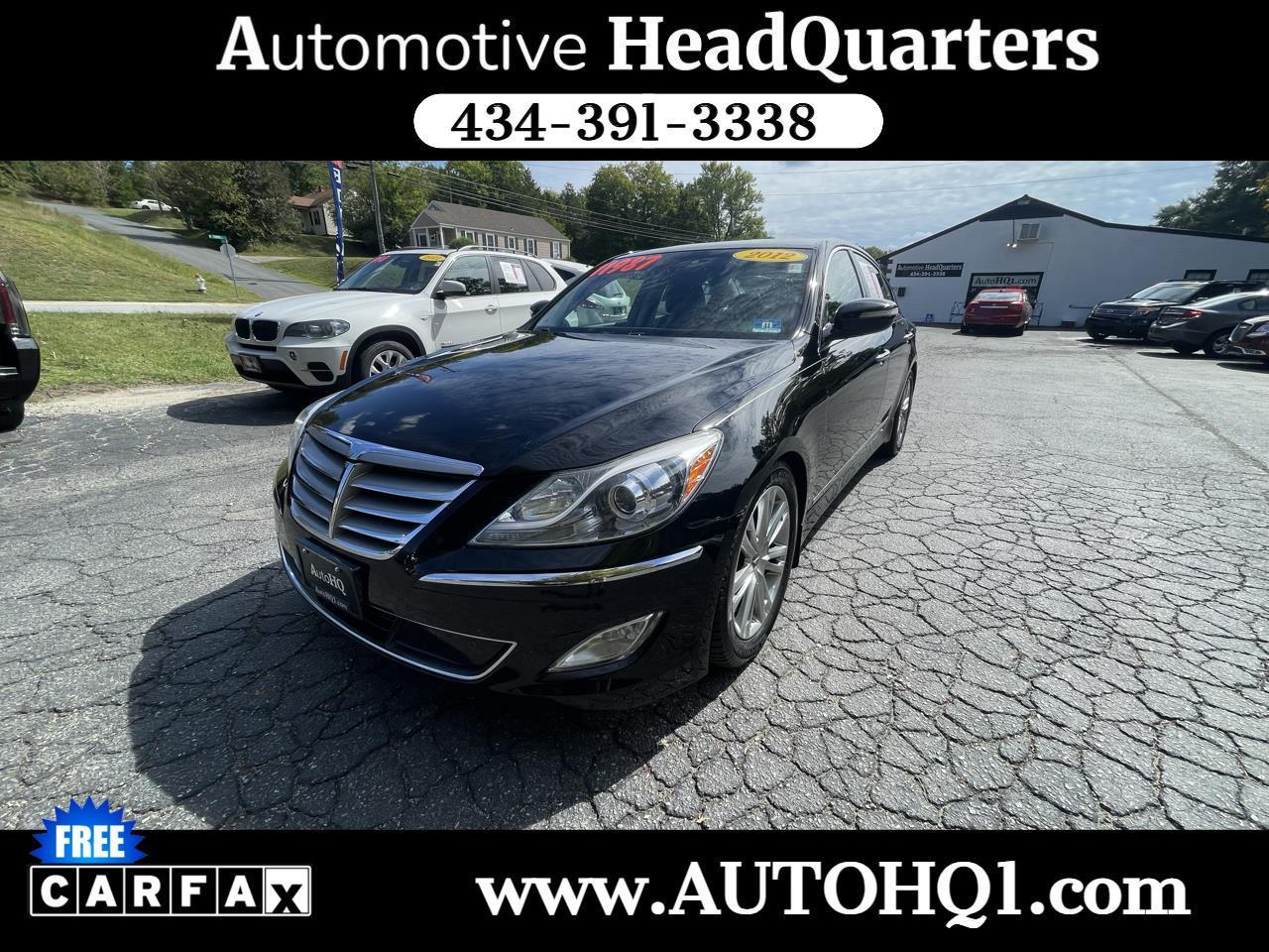 2012 Hyundai Genesis 4.6L