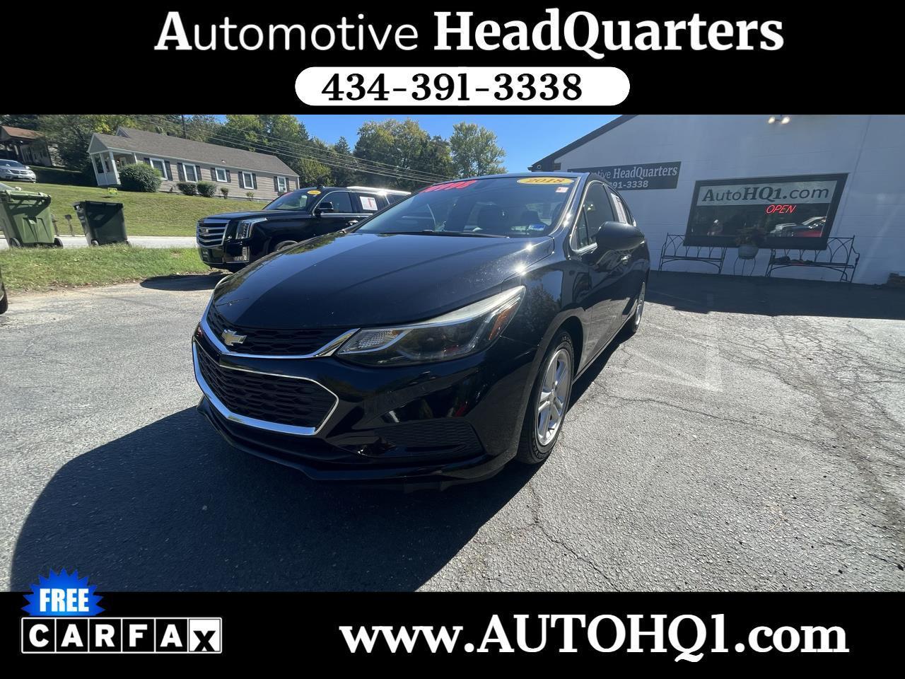 2018 Chevrolet Cruze LT Auto