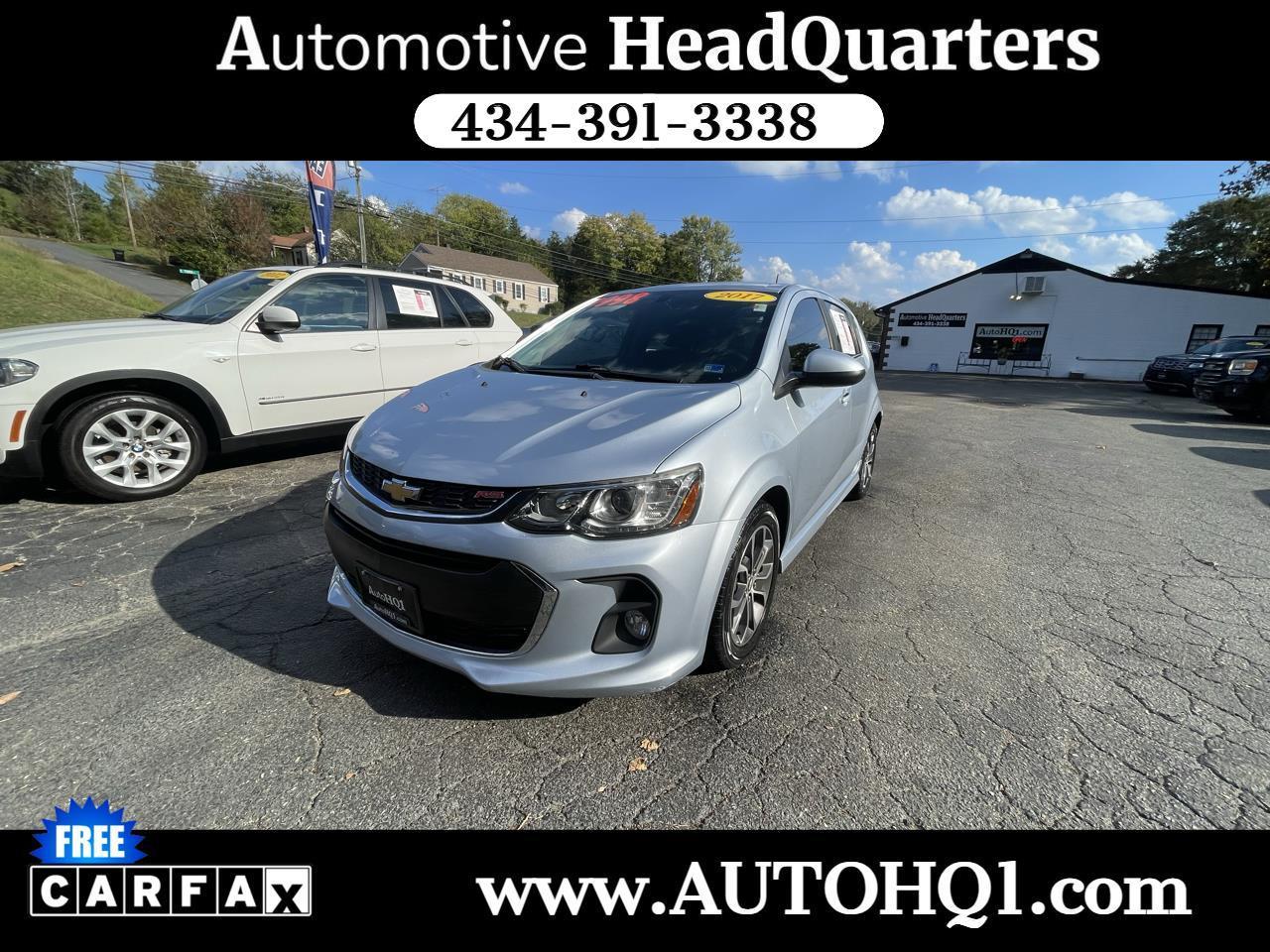 2017 Chevrolet Sonic LT Auto 5-Door