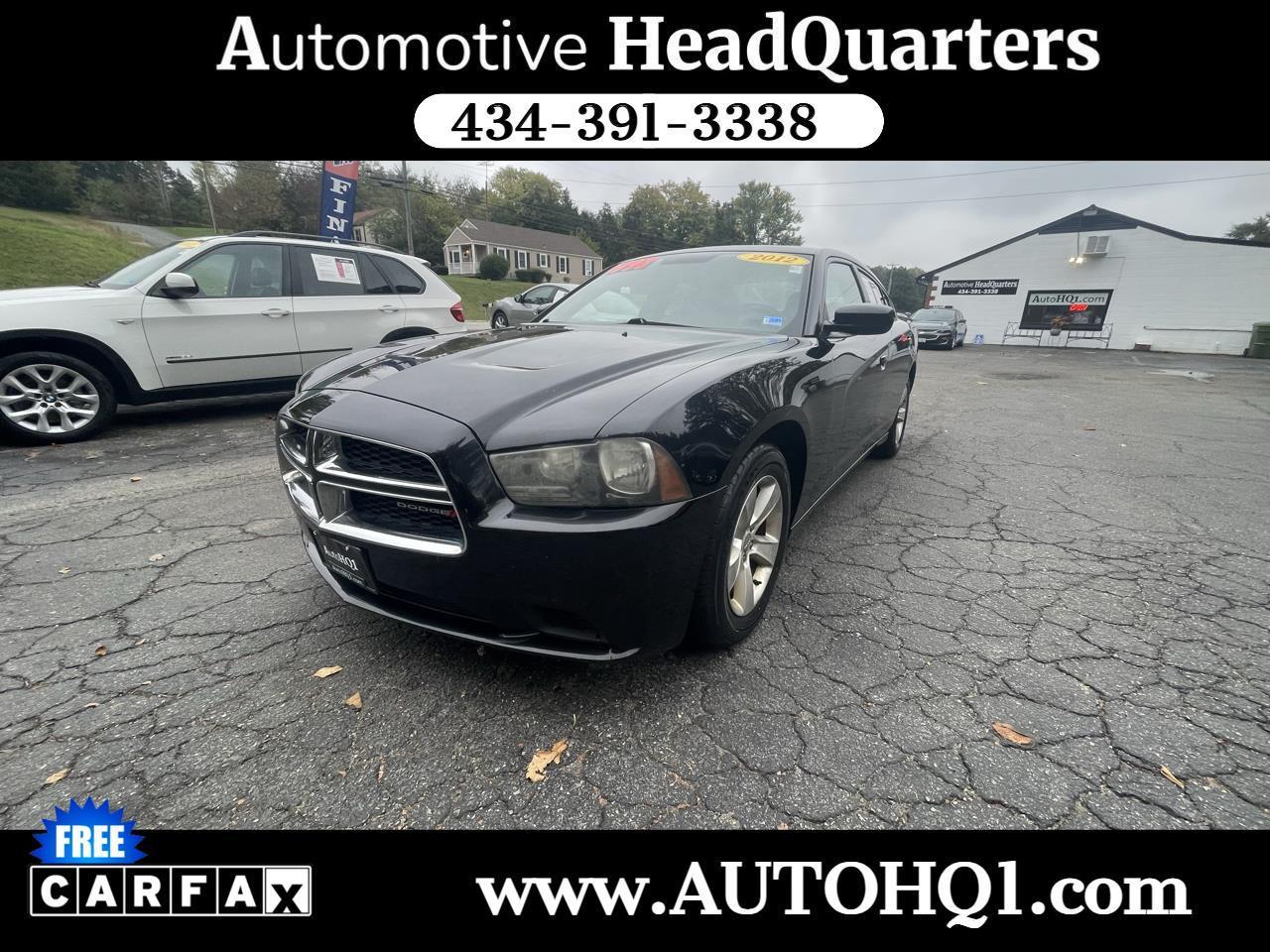 2012 Dodge Charger SE