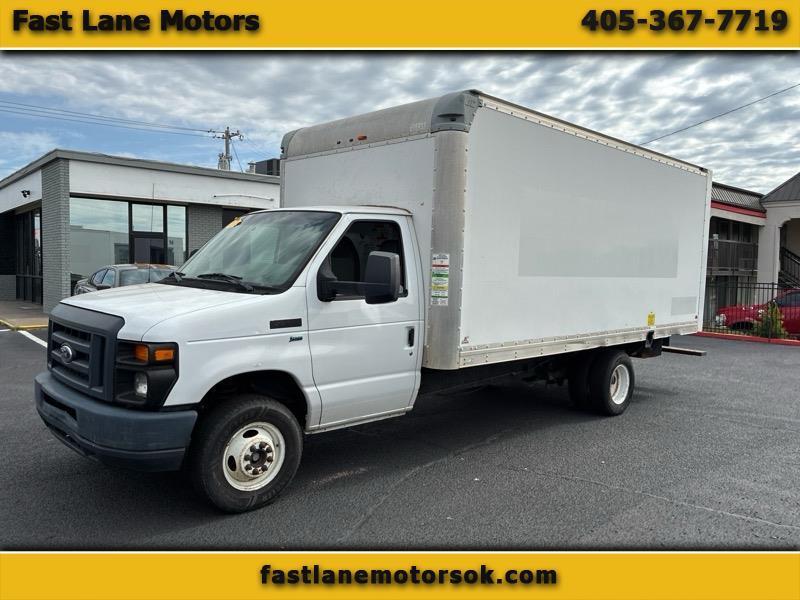 White 2016 Ford E-Series Chassis Pickup Truck Rear-Wheel Drive Automatic