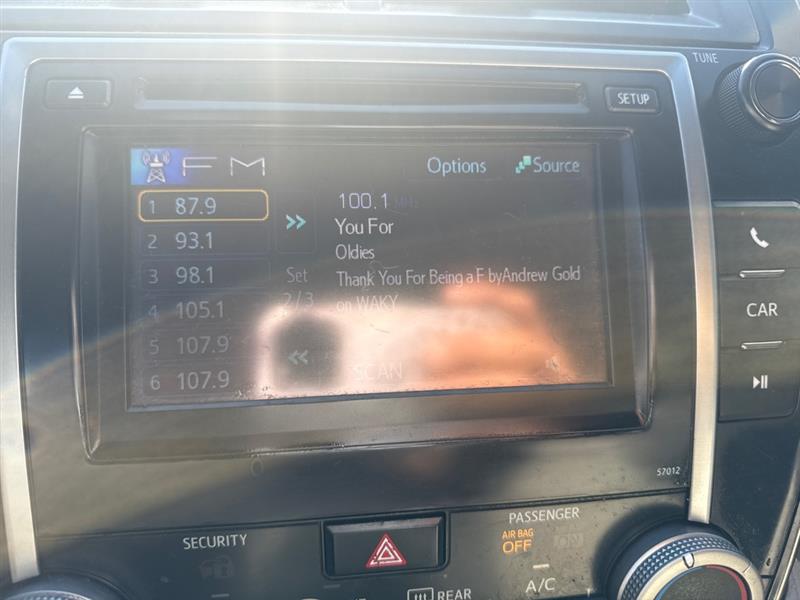 Toyota Camry SE 2012 Toyota Camry SE 2012