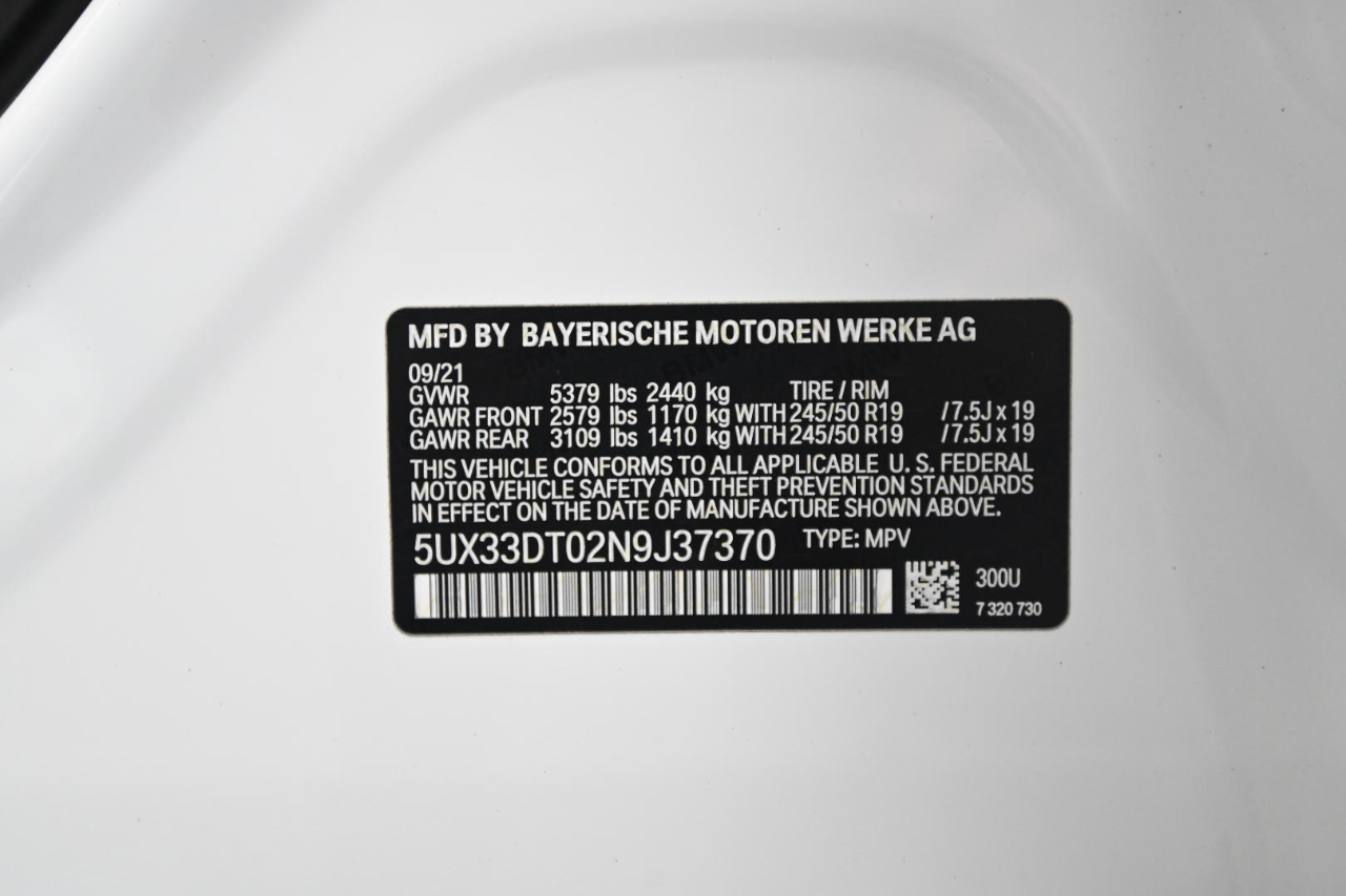 BMW X4 xDrive30i 2022 BMW X4 xDrive30i 2022