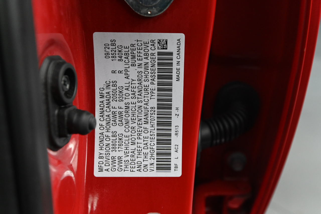 Honda Civic Si 4dr Sedan 6M 2020 Honda Civic Si 4dr Sedan 6M 2020