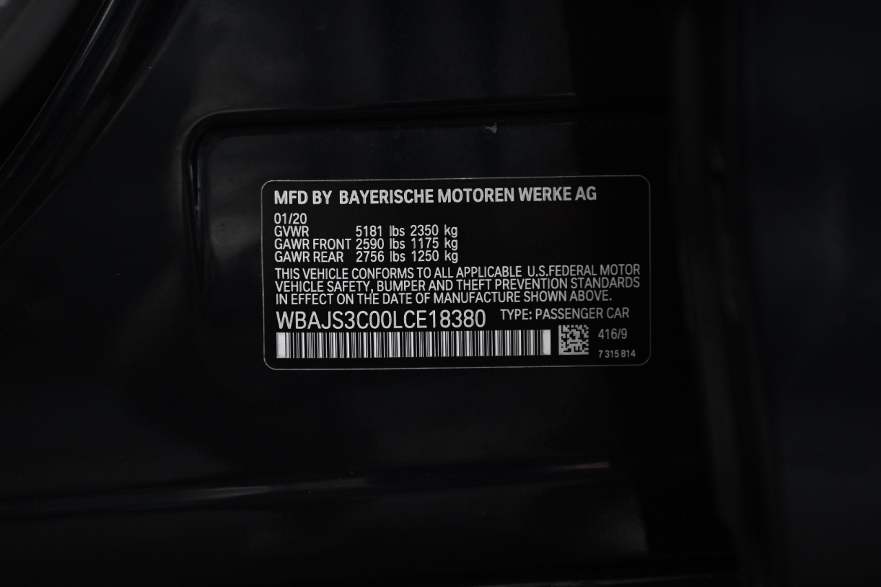 BMW 5-Series 540i xDrive 2020 BMW 5-Series 540i xDrive 2020