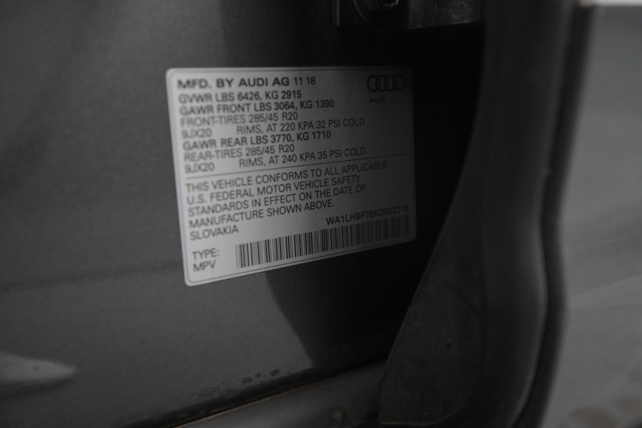 Audi Q7 Premium Plus 45 TFSI quattro 2019