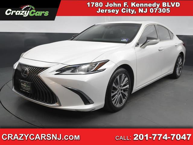 White 2019 Lexus ES 350 FWD Sedan Front-Wheel Drive Automatic