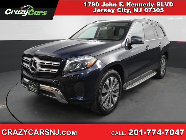 Blue 2019 Mercedes-Benz GLS 450 4MATIC SUV / Crossover All-Wheel Drive Automatic