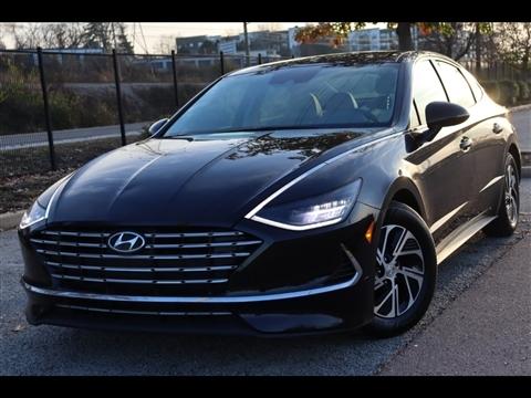 2021 Hyundai Sonata Hybrid Blue
