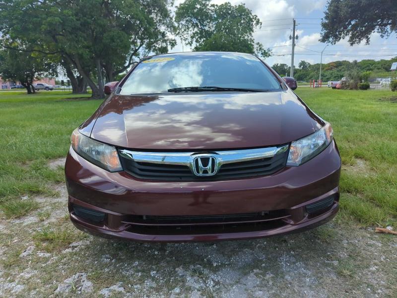 Honda Civic EX Sedan 5-Speed AT 2012
