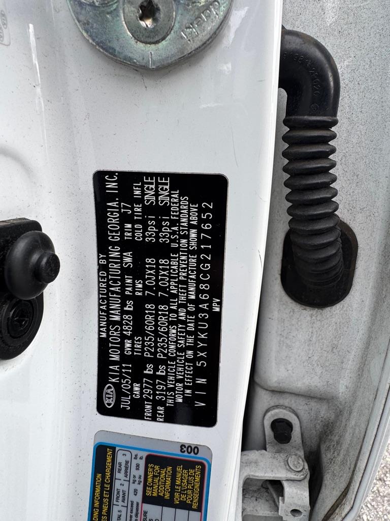 Kia Sorento EX 2WD 2012