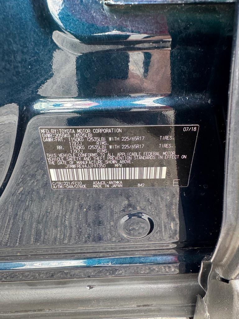 Toyota RAV4 XLE FWD 2018