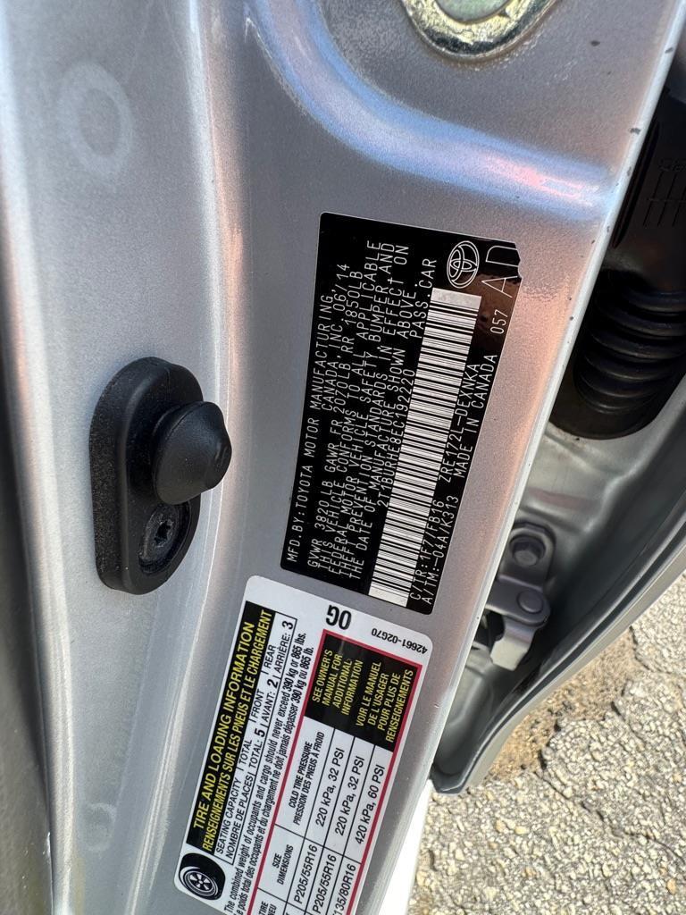 Toyota Corolla LE CVT 2014