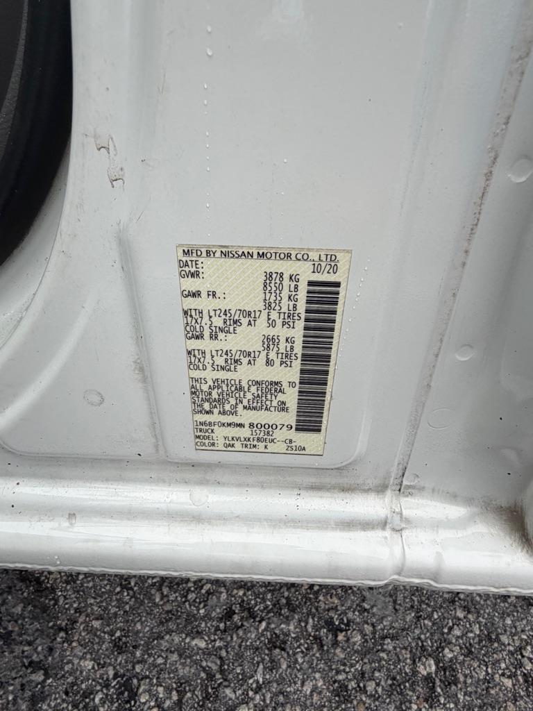 Nissan NV Cargo 1500 S 2021