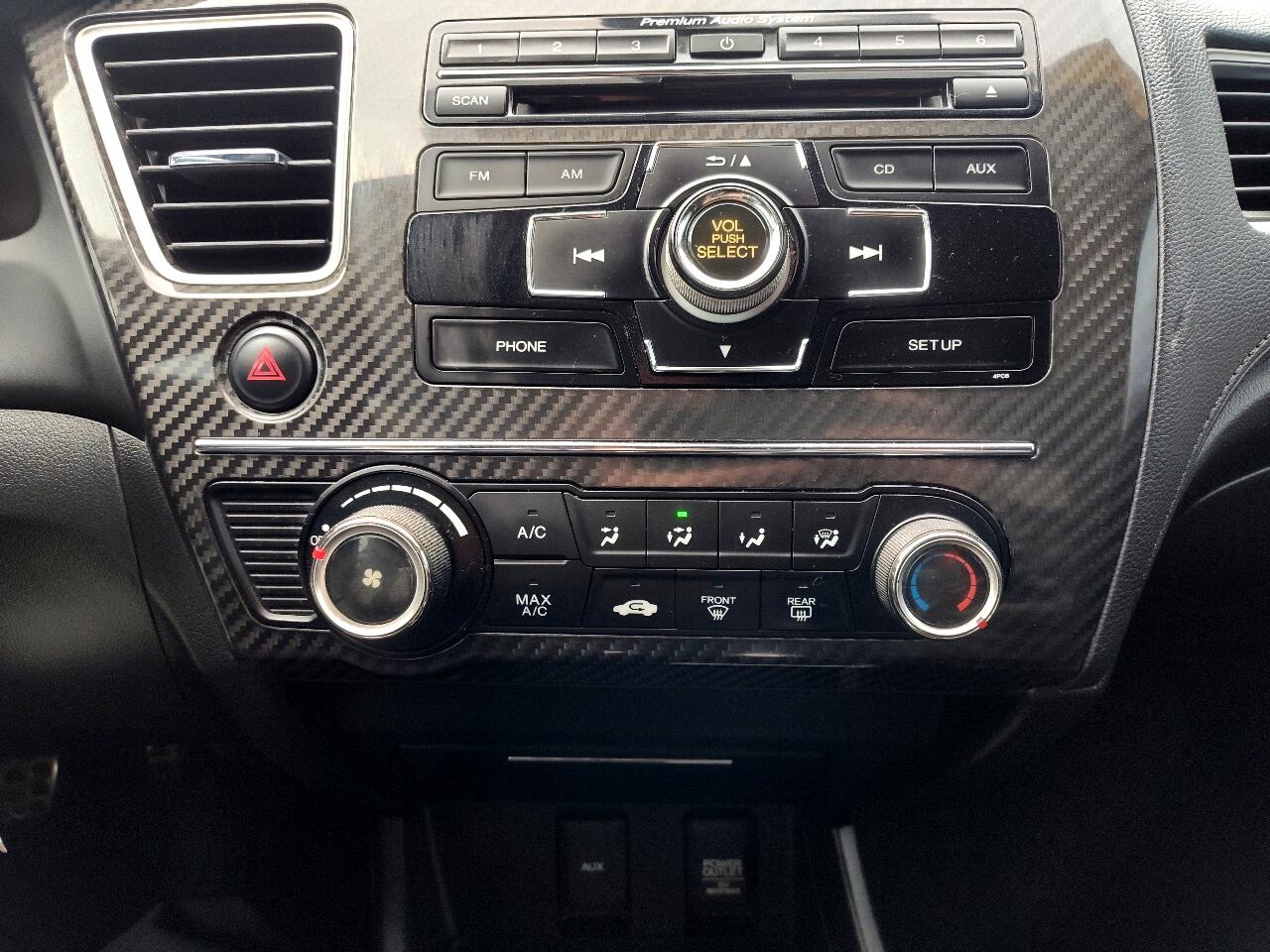 Honda Civic Si Coupe 6-Speed MT 2013