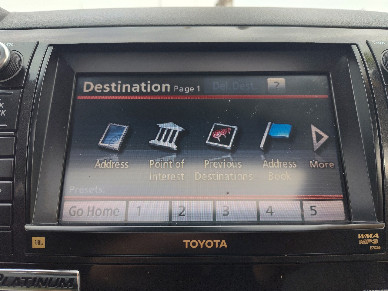 Toyota Tundra Limited 5.7L FFV CrewMax 4WD 2012