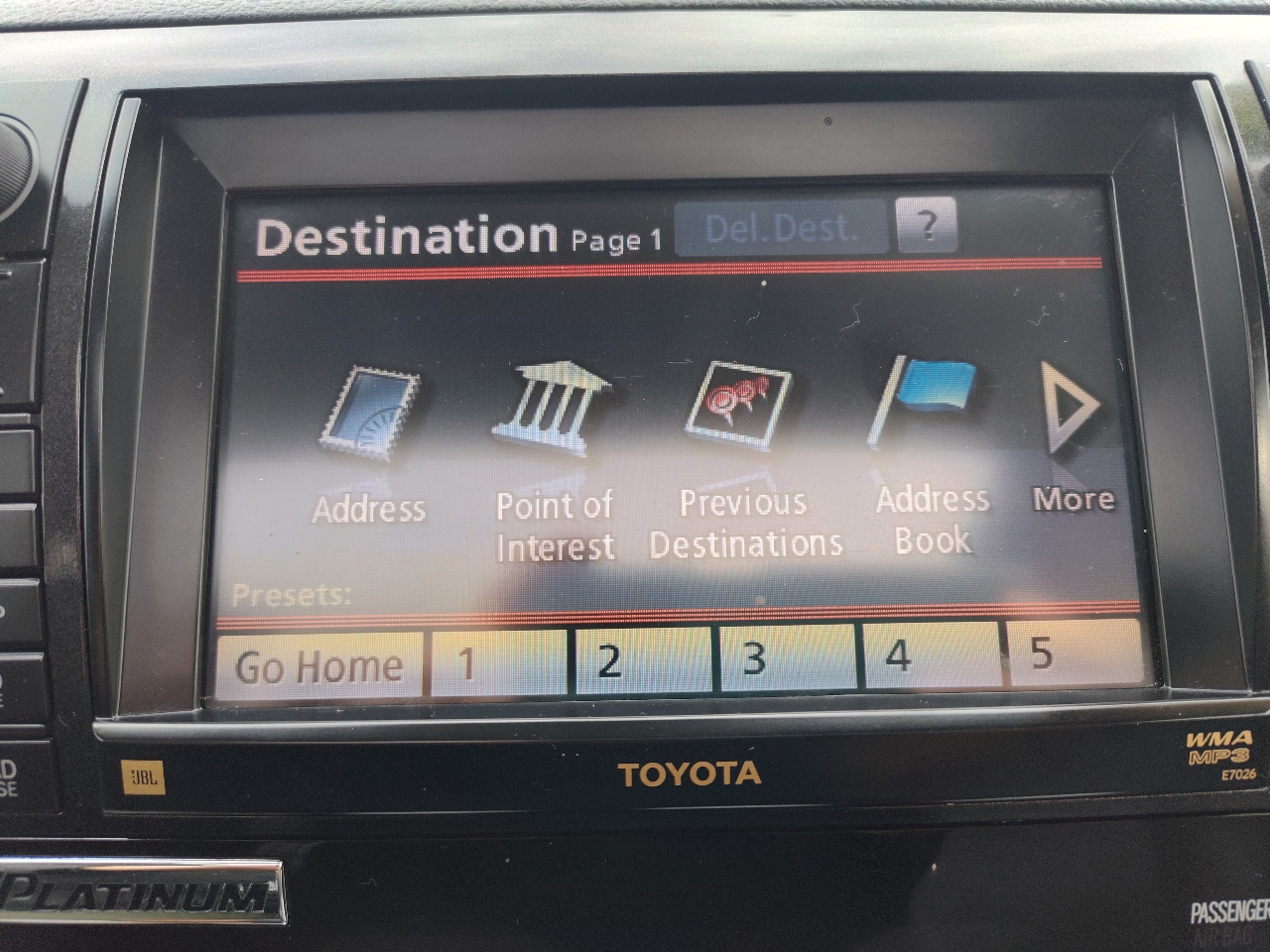 Toyota Tundra Limited 5.7L FFV CrewMax 4WD 2012