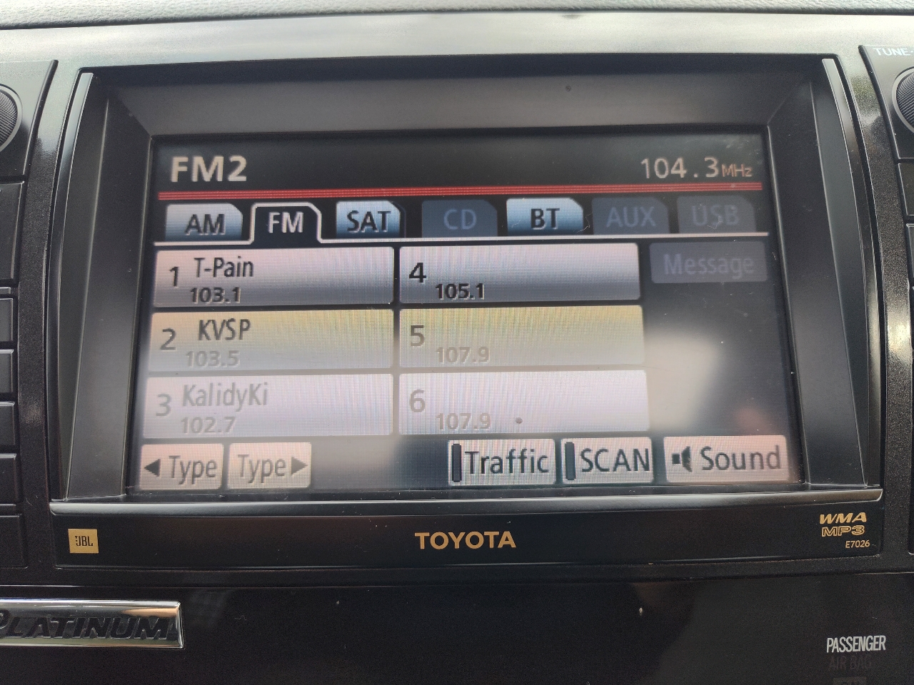 Toyota Tundra Limited 5.7L FFV CrewMax 4WD 2012