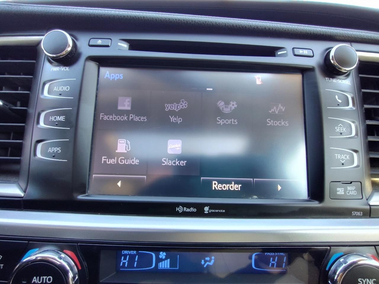 Toyota Highlander XLE FWD V6 2015