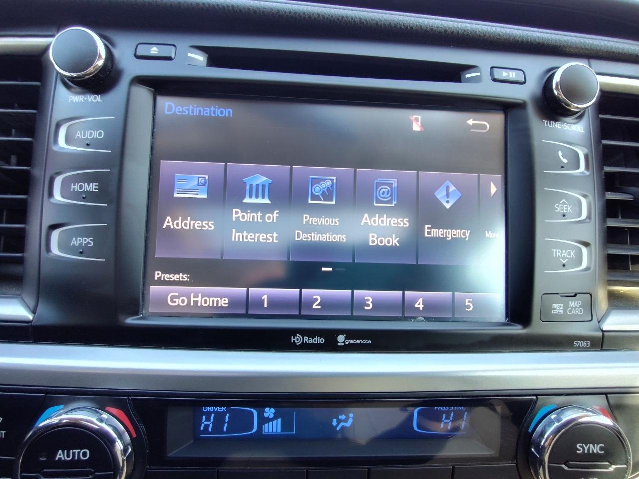 Toyota Highlander XLE FWD V6 2015