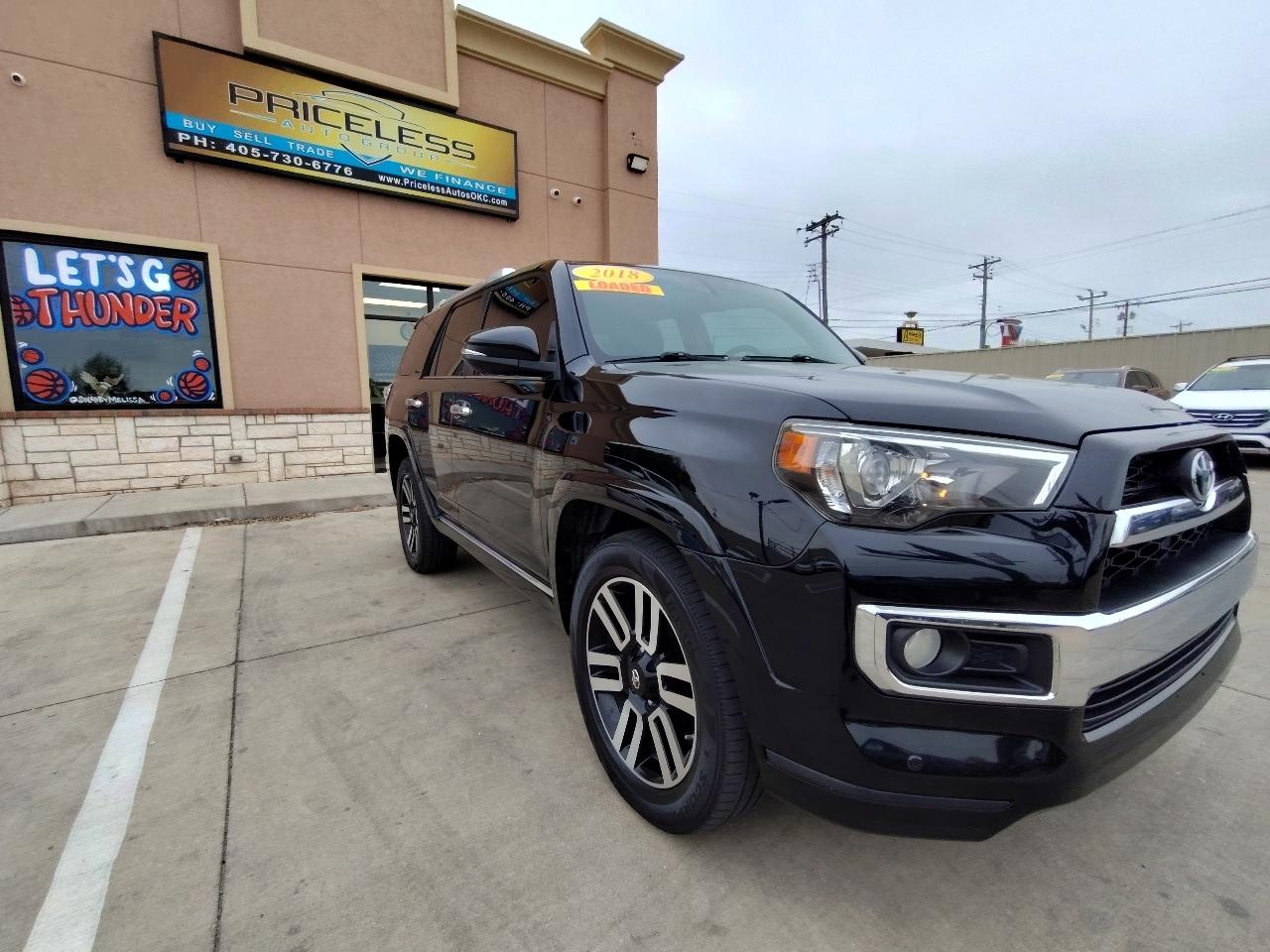 Toyota 4Runner Limited 4D SUV RWD V6 2018