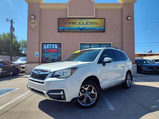 White 2017 Subaru Forester 2.5i Touring SUV / Crossover All-Wheel Drive Automatic