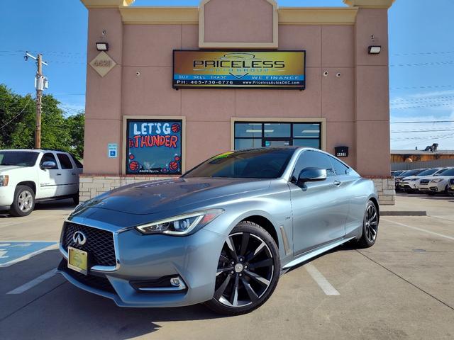 Blue 2017 INFINITI Q60 3.0t Sport Coupe AWD Coupe All-Wheel Drive Automatic