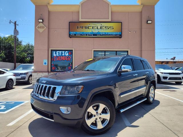 Blue 2013 Jeep Grand Cherokee Limited SUV / Crossover 4X2 Automatic