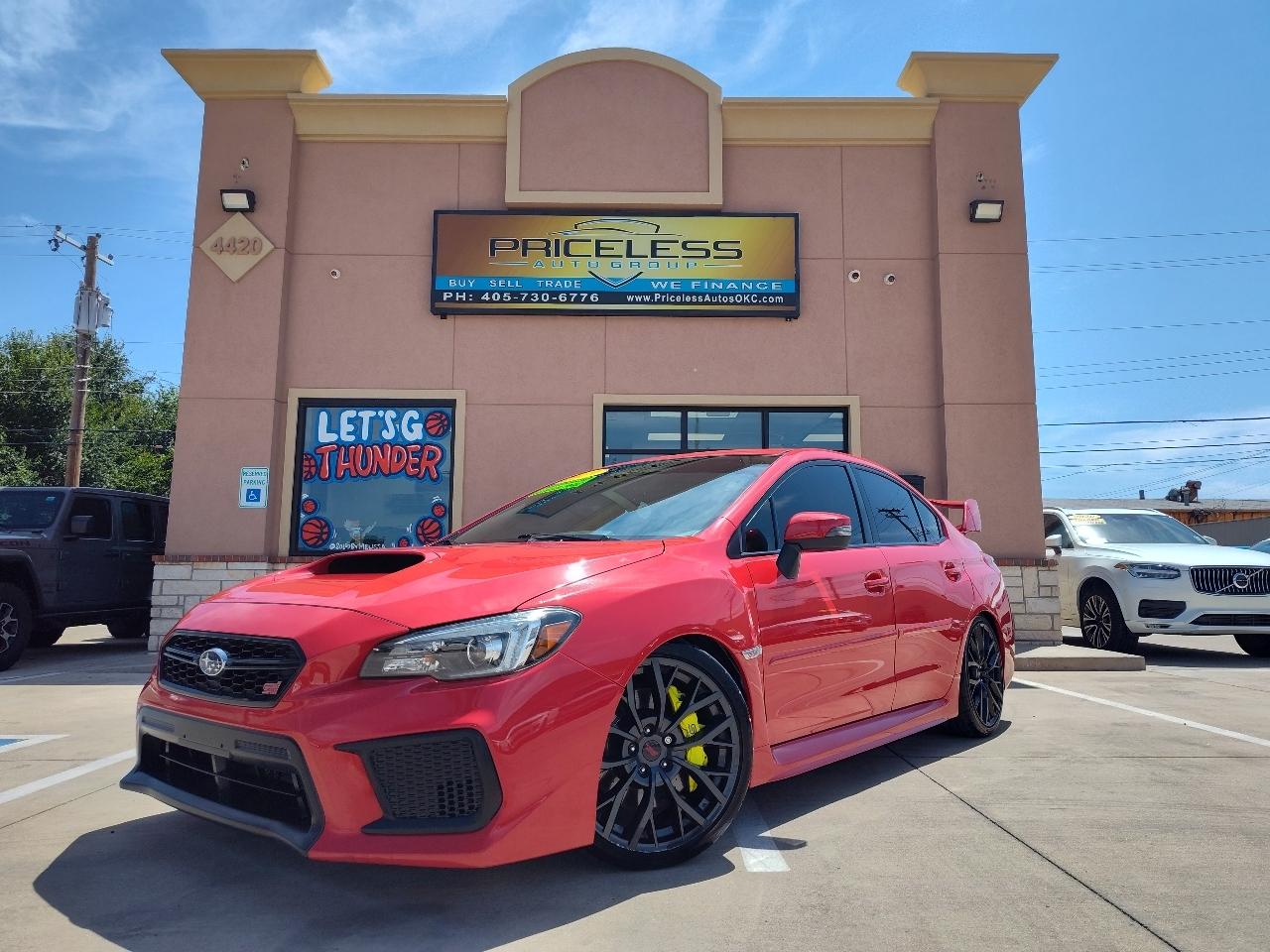 2019 Subaru WRX STI Limited Manual w/Wing Spoiler