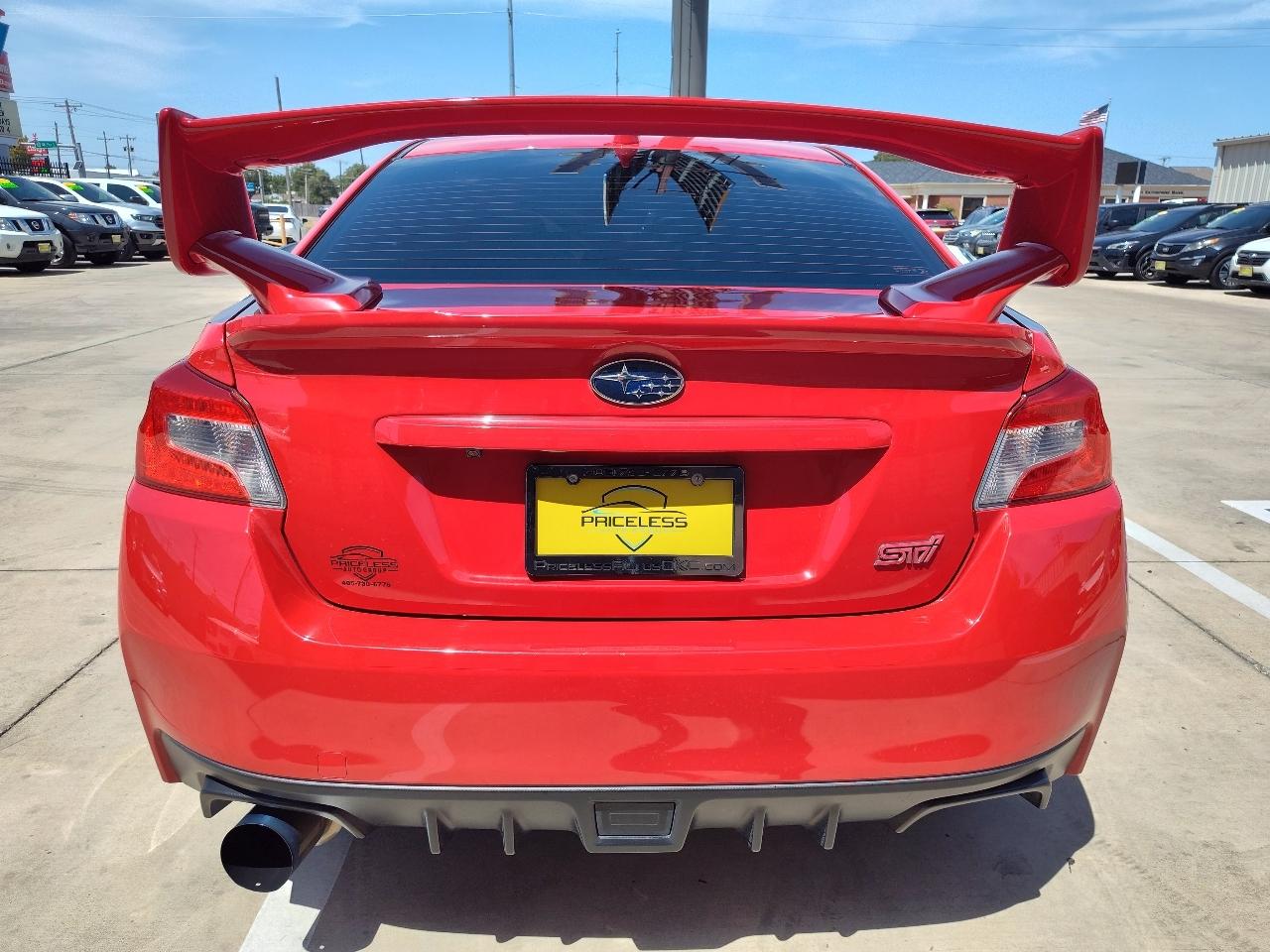 Subaru WRX STI Limited Manual w/Wing Spoiler 2019
