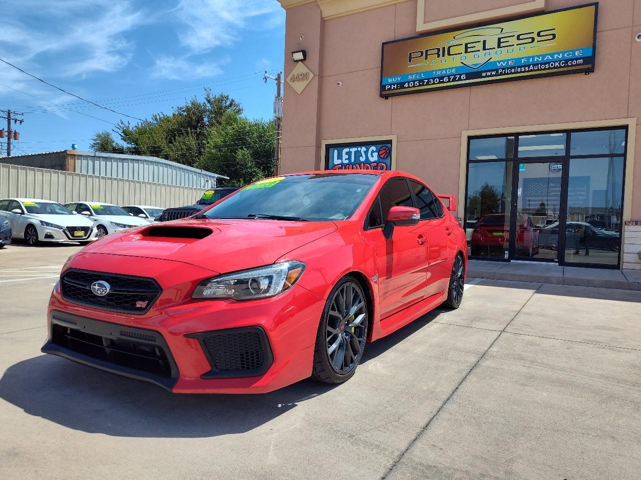 Subaru WRX STI Limited Manual w/Wing Spoiler 2019
