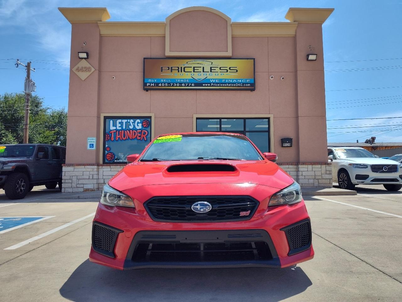 Subaru WRX STI Limited Manual w/Wing Spoiler 2019