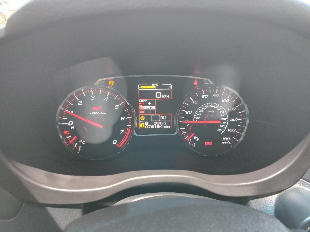 Subaru WRX STI Limited Manual w/Wing Spoiler 2019