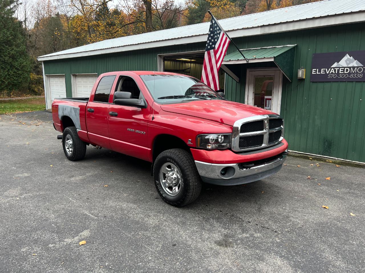 Dodge Ram 2500 ST Quad Cab Short Bed 4WD 2003
