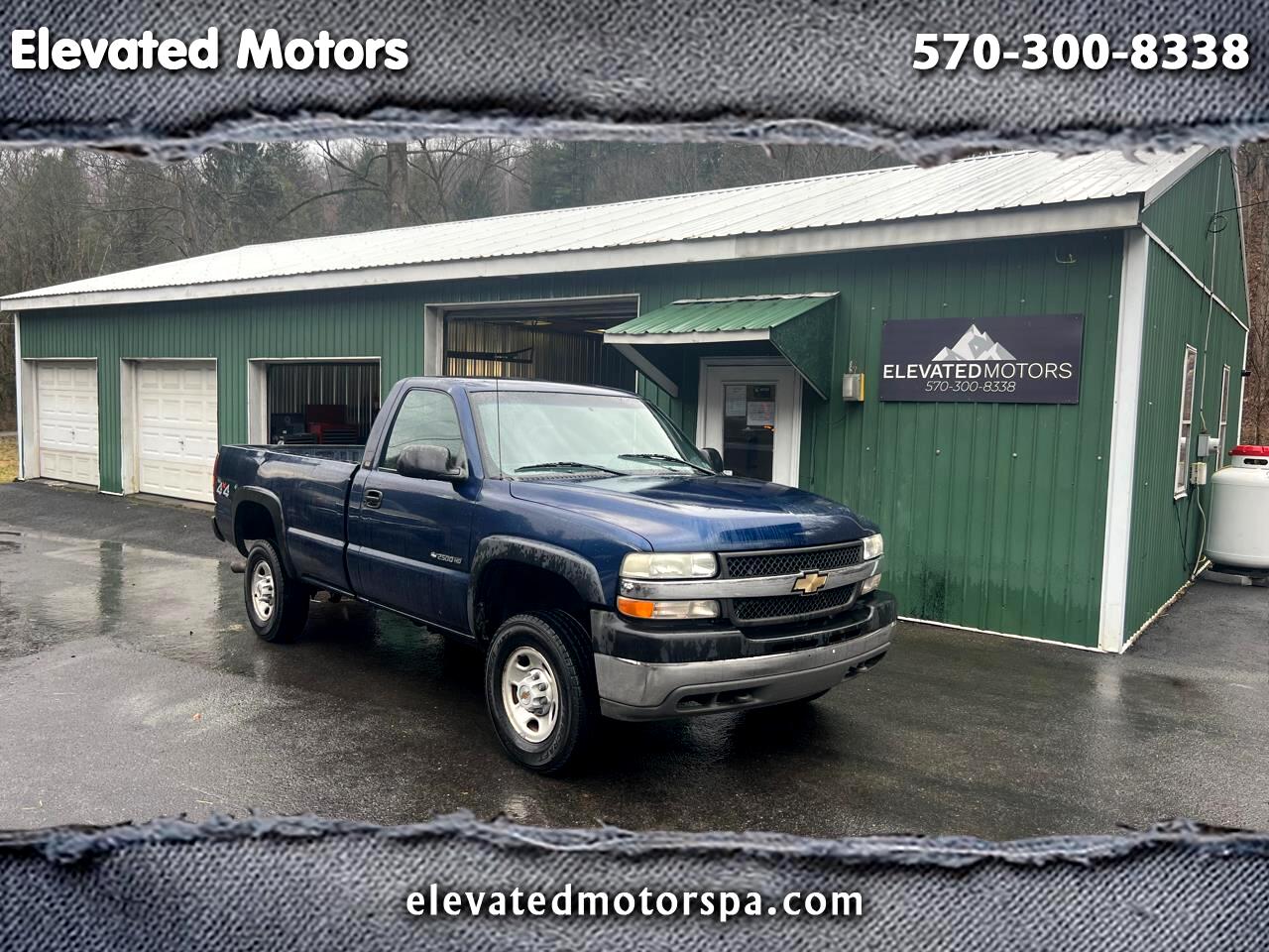 Chevrolet Silverado 2500HD 4WD Reg Cab 133.6" Work Truck 2001 Chevrolet Silverado 2500HD 4WD Reg Cab 133.6" Work Truck 2001