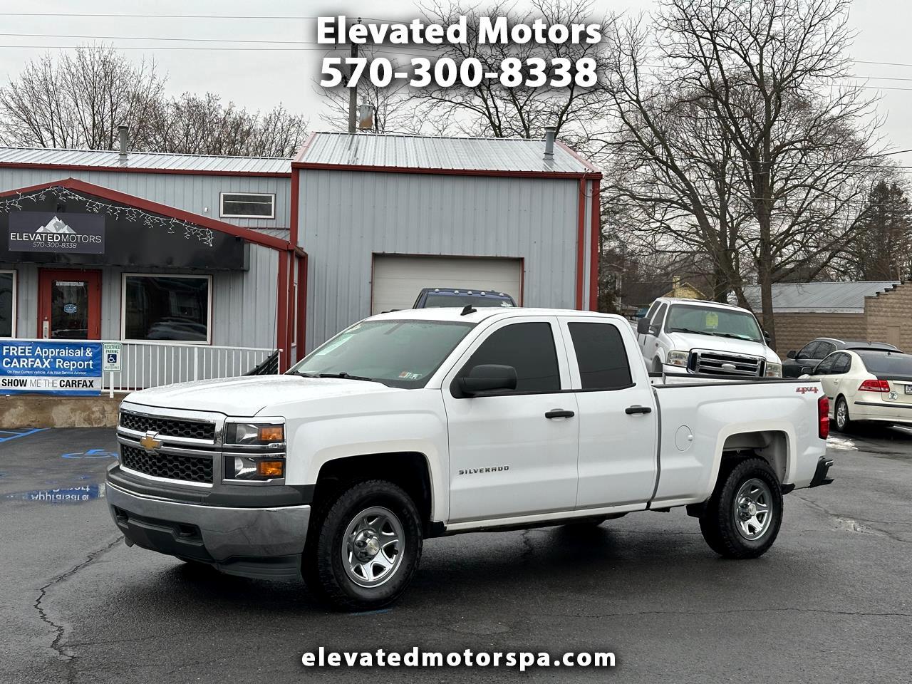 Chevrolet Silverado 1500 Work Truck 1WT Double Cab 4WD 2014 Chevrolet Silverado 1500 Work Truck 1WT Double Cab 4WD 2014