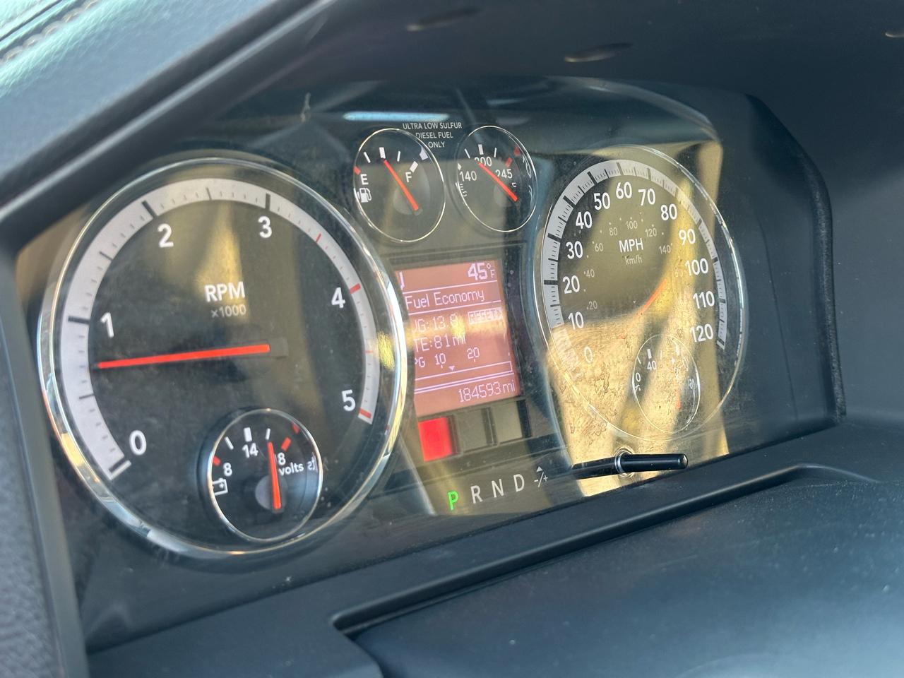 RAM 3500 Laramie Crew Cab SWB 4WD 2012