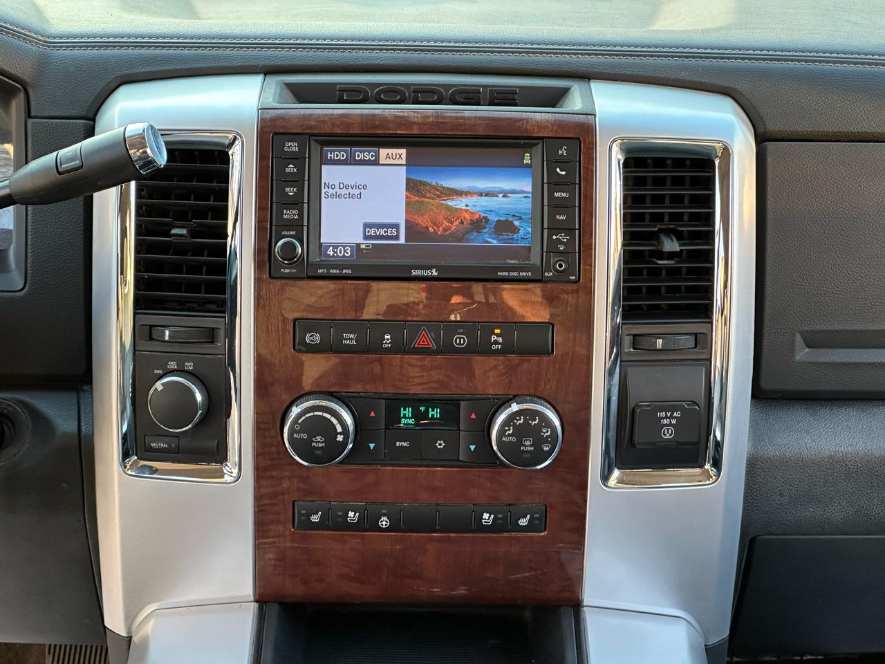 RAM 3500 Laramie Crew Cab SWB 4WD 2012