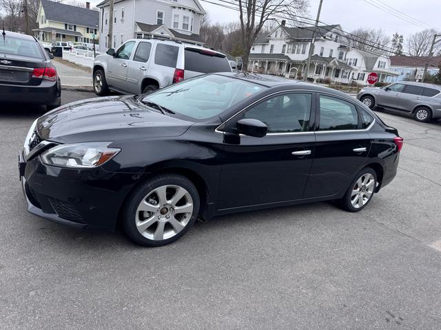 Black 2016 Nissan Sentra S Sedan Front-Wheel Drive