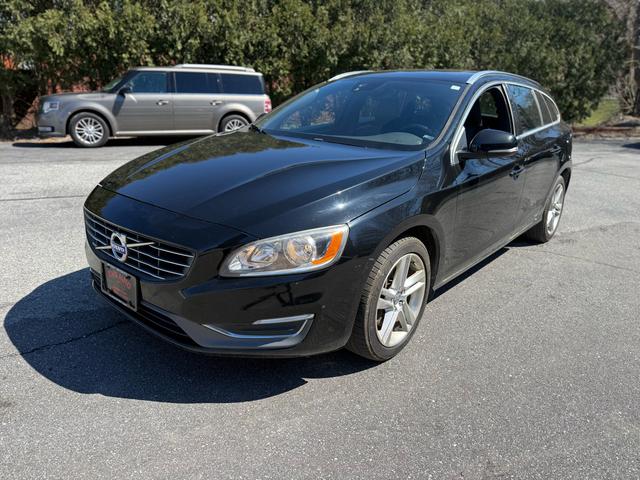 Black 2015 Volvo V60 2015.5 T5 Premier AWD Wagon All-Wheel Drive