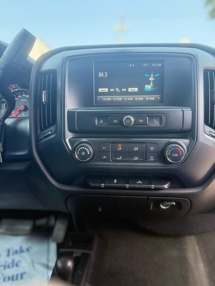 Chevrolet Silverado 1500 4WD Double Cab 147" Custom 2018