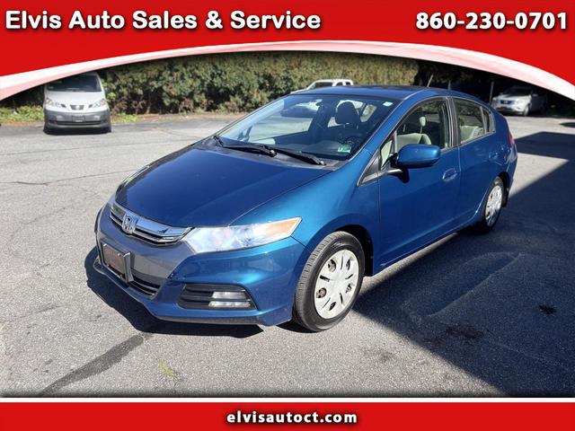 Blue 2013 Honda Insight Hatchback Front-Wheel Drive