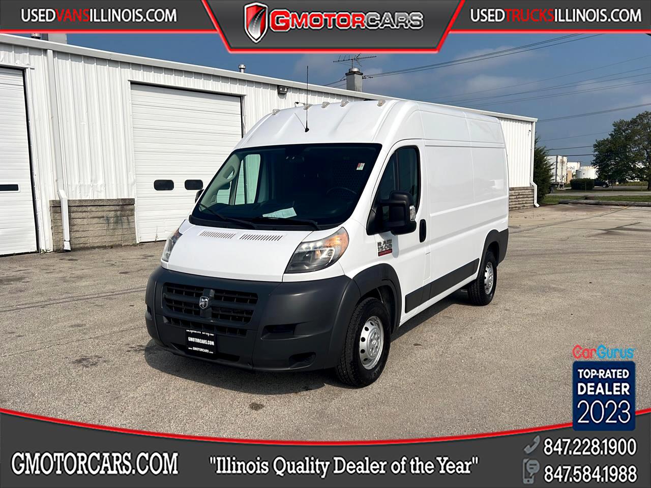 RAM Promaster 1500 High Roof Tradesman 136-in. WB 2018