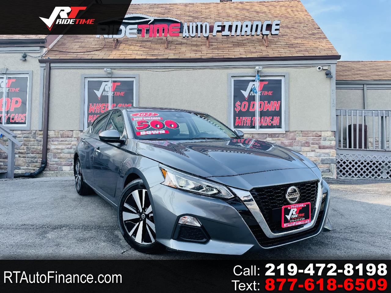 Used 2022 Nissan Altima SV for Sale in Merrillville IN 46410 Ride Time
