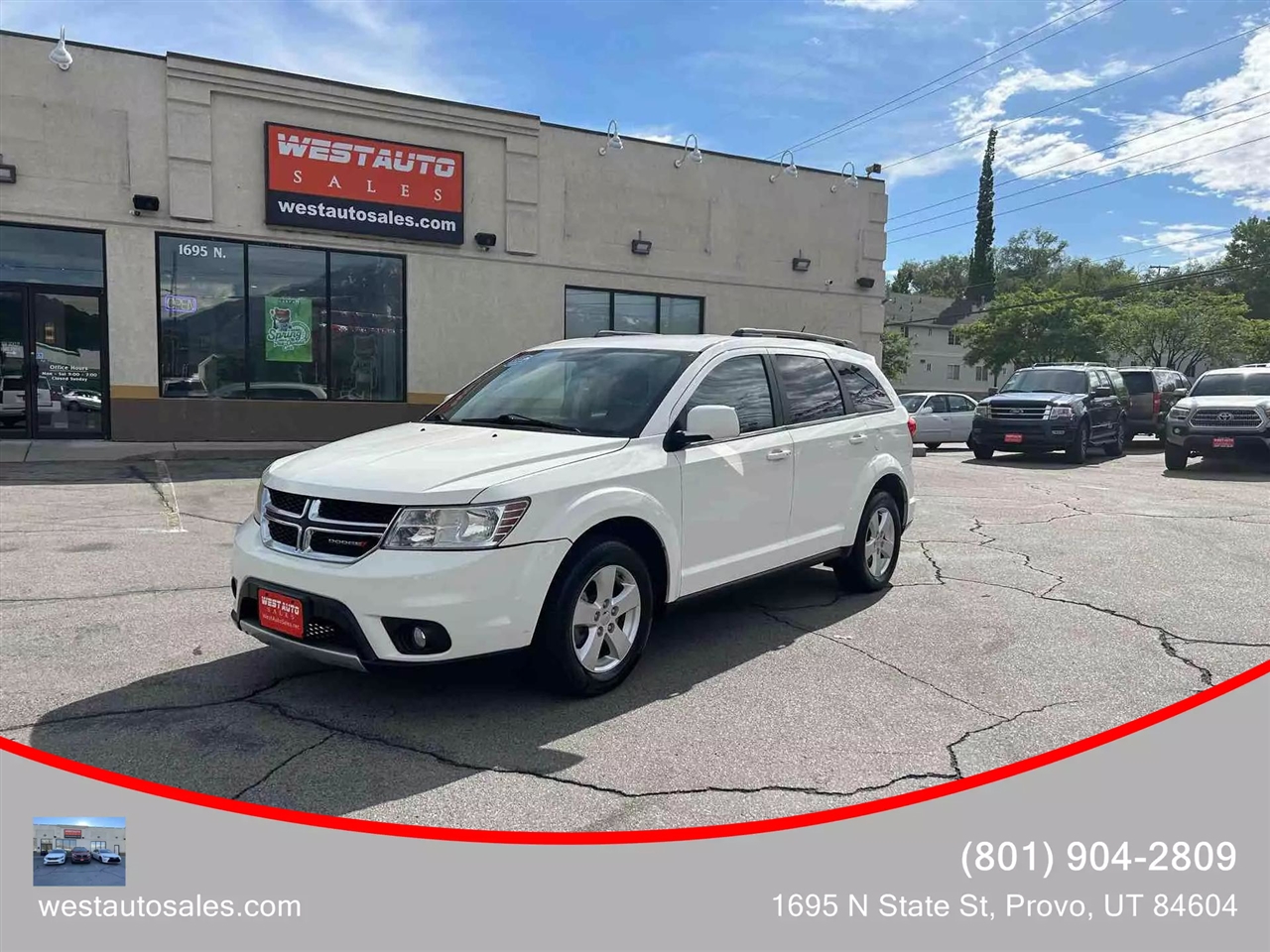 Used 2013 Dodge Journey SXT AWD for Sale in Provo UT 84604 West Auto